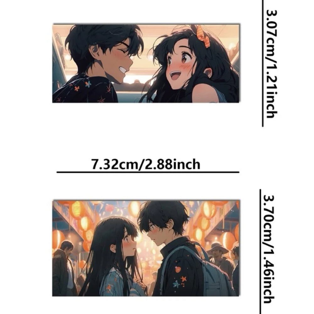 🀄️Manga Couple Sticker Set-Waterproof🀄️ - Picture 3 of 4